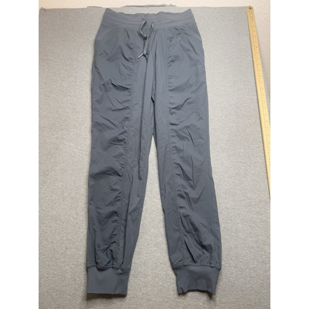 Lululemon Dance Studio Mid Rise Joggers Womens Size 4 Gray‎ LW5ENMS Athleisure